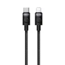 Recci RS50CL Type-C to Lightning 30W PD Örgü Şarj ve Data Kablosu, 1 Metre