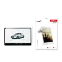 Tesla Model Y Multimedya Ekran Koruyucu, 2in1 Nano Temperli Cam - Zore