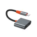 Wiwu LT09 Lightning Şarj ve Kulaklık Dönüştürücü Adaptör