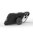Wiwu Warriors Aramid Fiber 360° Dönebilen Magnetik Ring Stand Telefon Tutucu