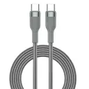 Wiwu Wi-C017 Concise Type-C to Type-C PD Data Kablosu, 100W 2 m