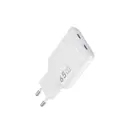 Wiwu Wi-G035 Essen Slim GaN 65W PD Şarj Adaptörü, 2 USB-C