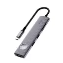 Wiwu Wi-HB8001 Travel 8'i 1 Arada USB-C Hub, 4K 60Hz HDMI ve 100W PD
