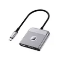 Wiwu Wi-HB8002 3'ü 1 Arada USB-C Hub, 4K@60Hz HDMI ve 100W PD
