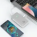 Wiwu Wi-P049 Noble Powerbank, 10000mAh PD 35W ve Entegre Type-C Kablo
