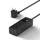 Wiwu Wi-S004 GaN Tech 100W Çift Type-C ve Çift USB-A Girişli Priz, 150 cm