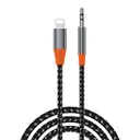 Wiwu YP06 Lightning to 3.5 mm Aux Ses Kablosu, 1.2 m