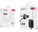 Zore ZR-C502 2+2 Araç Şarj Seti, 4 USB Çıkışlı ve 120 cm Kablo
