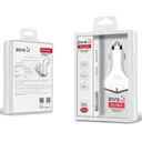 Zore ZR-C60P Type-C 2'si 1 Arada Araç Şarj Seti, 36 W ve QC 3.0