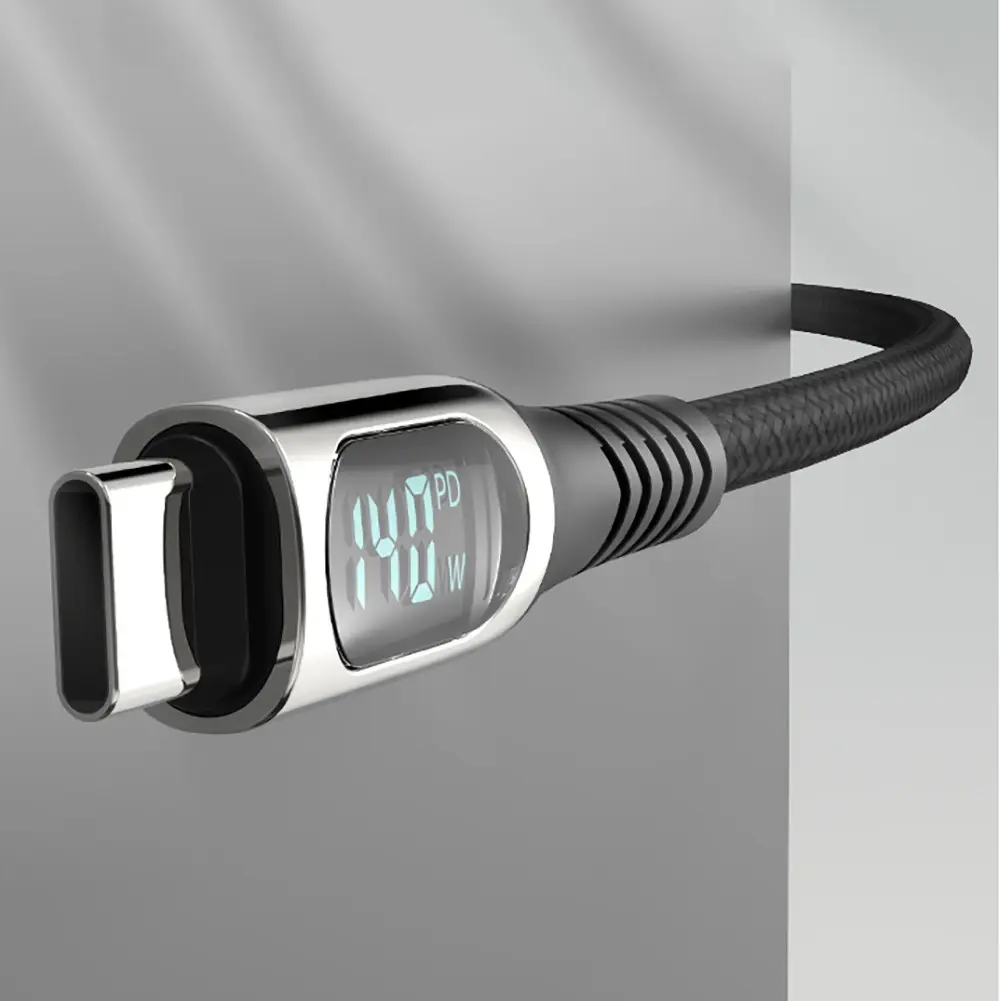 Micflip A08 Type-C to Type-C Şarj ve Data Kablosu, 140W 1 m