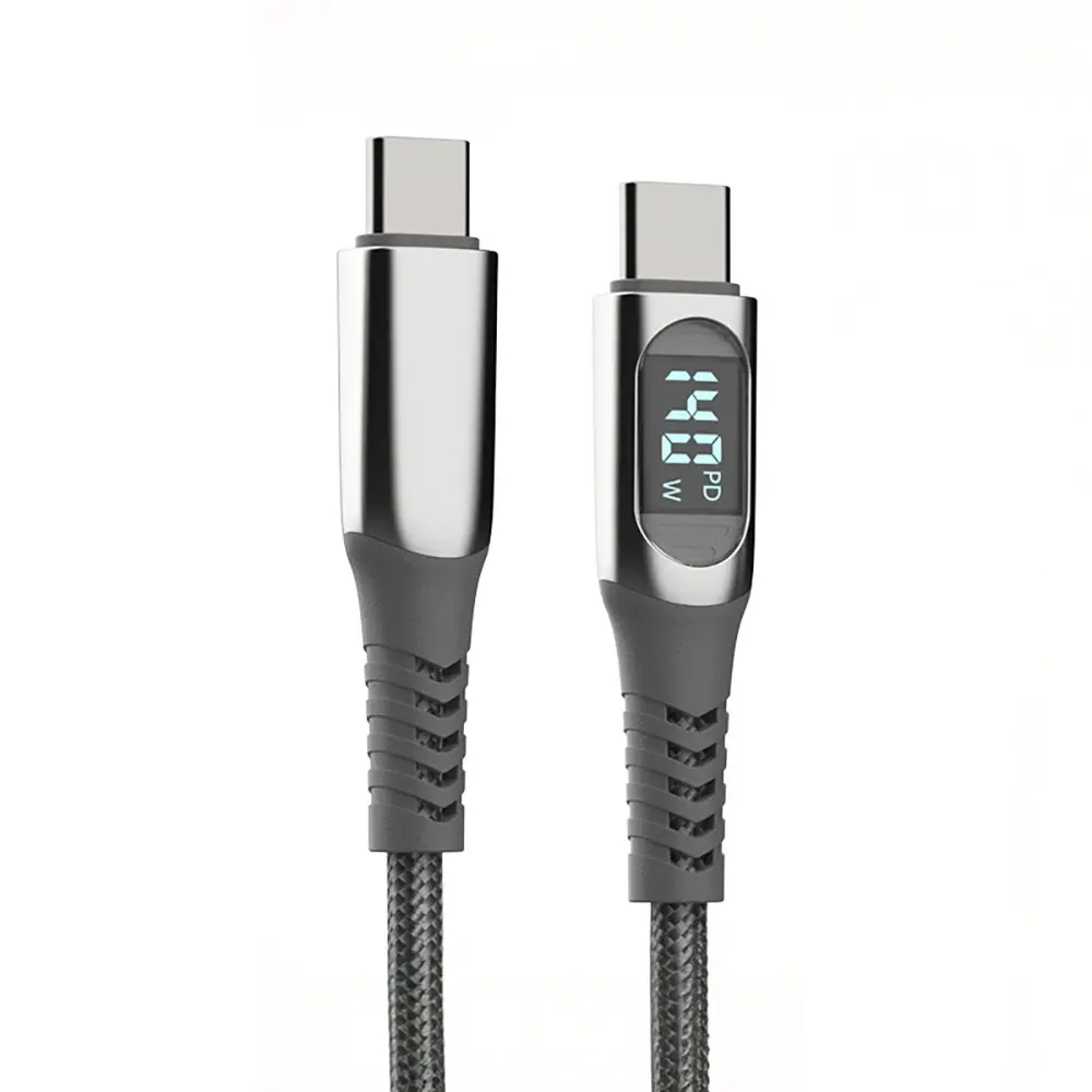 Micflip A08 Type-C to Type-C Şarj ve Data Kablosu, 140W 1 m