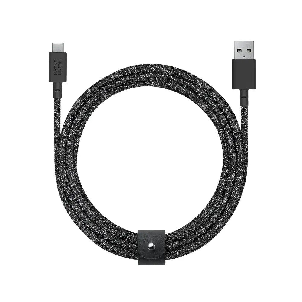 Native Union Belt USB-A to Type-C Şarj Kablosu, 3 Metre