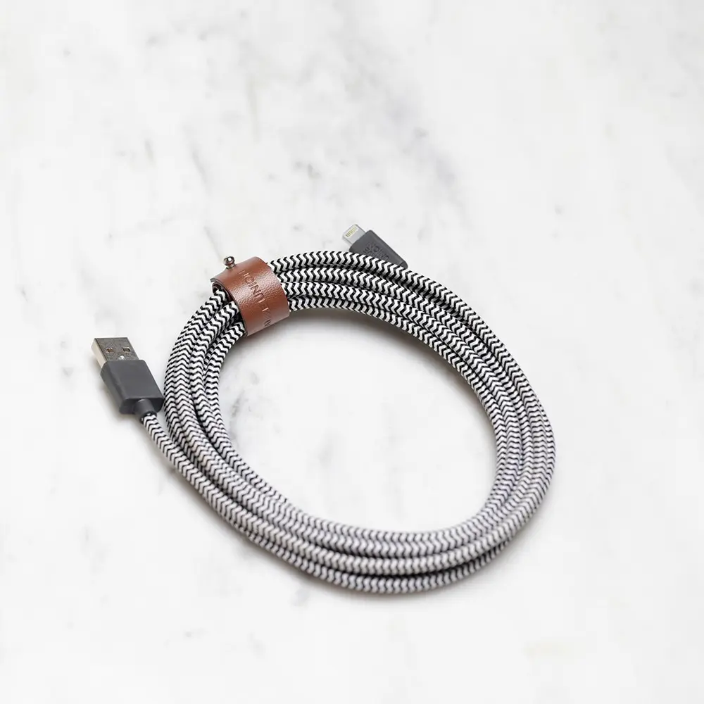 Native Union Belt USB-A to Lightning Şarj Kablosu, 3 m