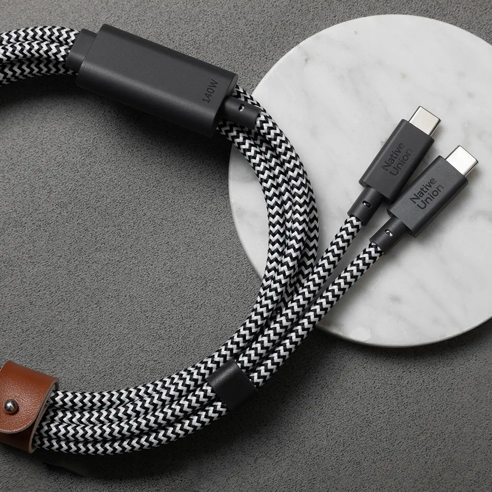 Native Union Belt Type-C to Type-C 140W Şarj ve Data Kablosu 2 m