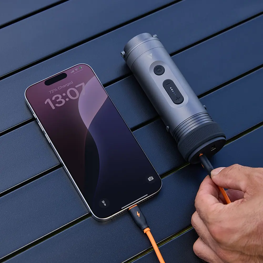 Aecooly OK01 11'i 1 Arada Modüler Kamp Seti, Fener ve Powerbank