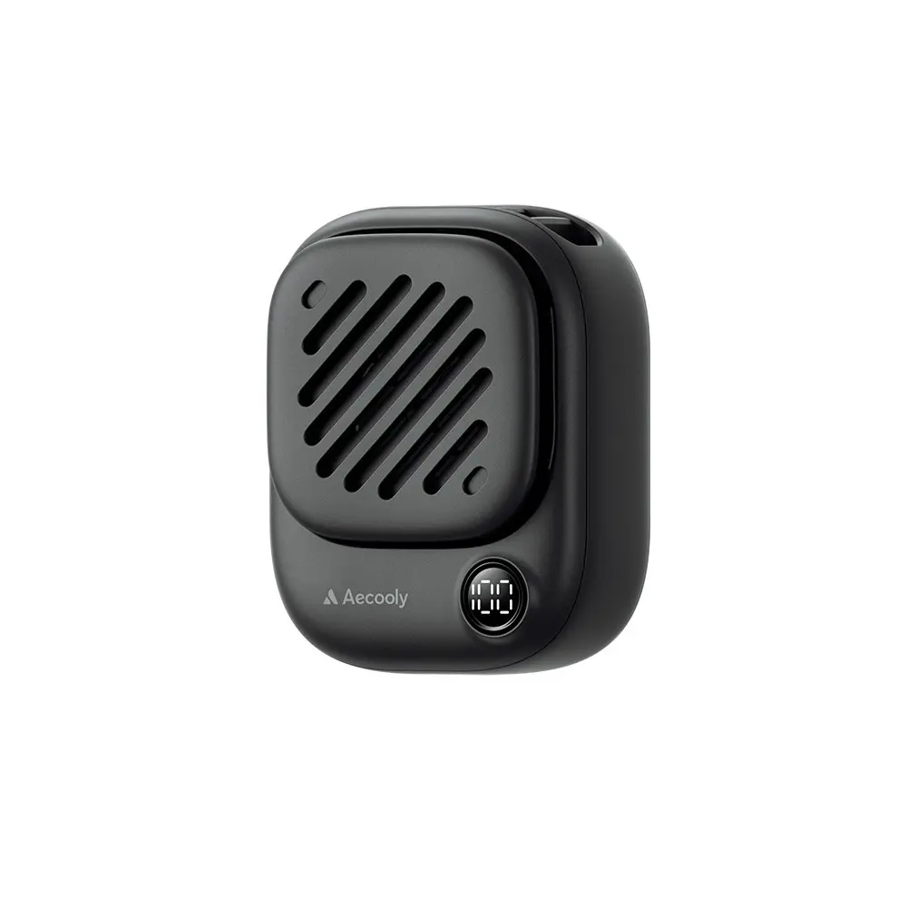 Aecooly NK01 Taşınabilir El Fanı, Dijital LED Göstergeli ve 3 Kademeli