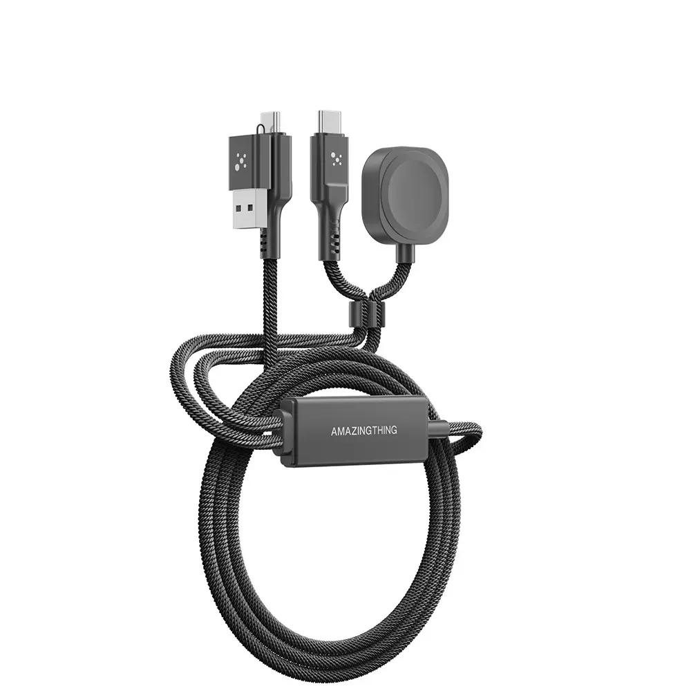 Amazingthing Thunder Pro 7X 100W 4'ü 1 Arada Type-C PD Şarj Kablosu, 1.5 m