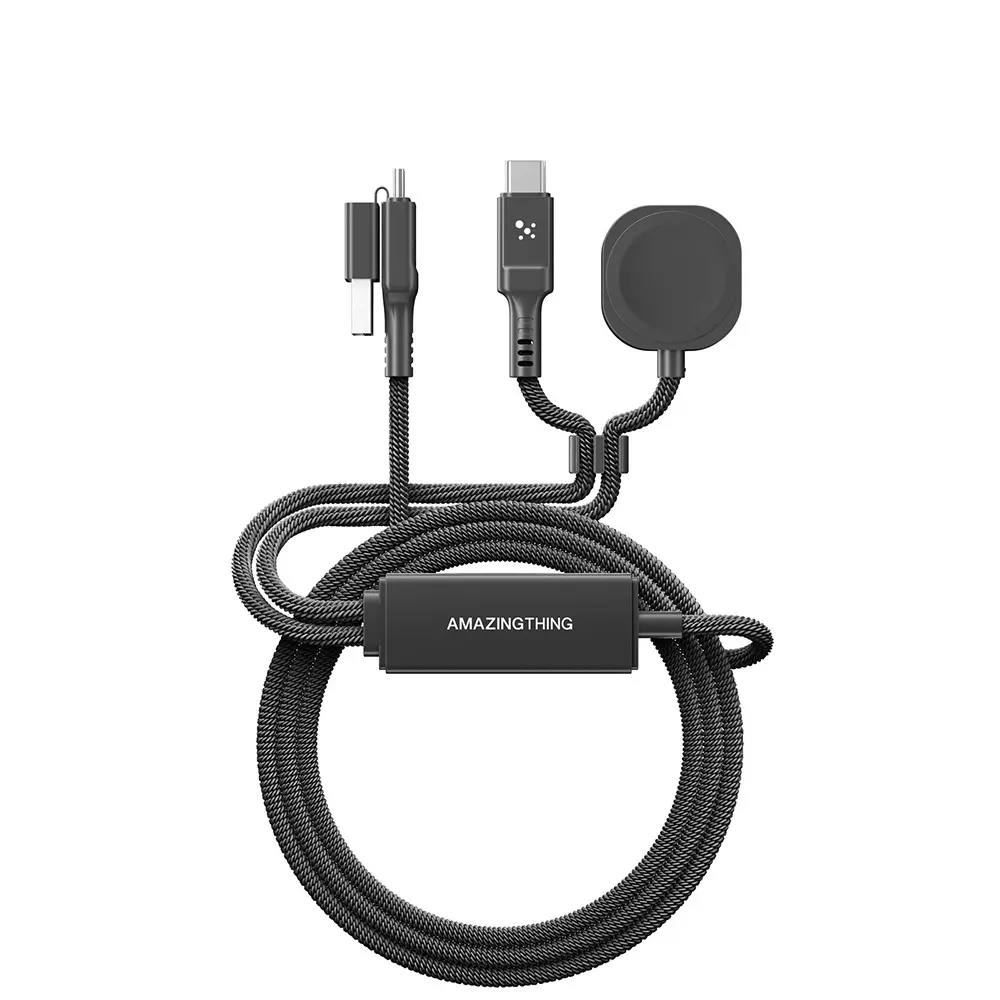 Amazingthing Thunder Pro 7X 100W 4'ü 1 Arada Type-C PD Şarj Kablosu, 1.5 m