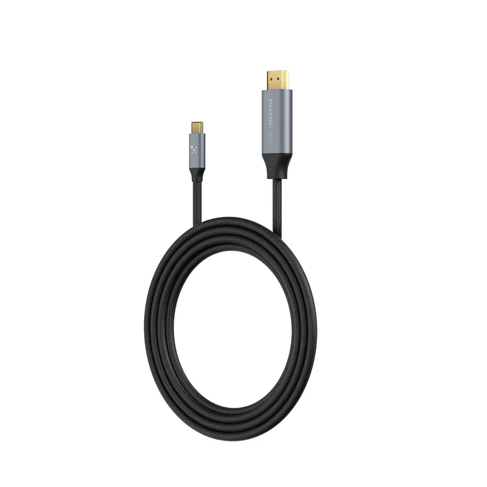 Amazingthing Thunder Pro Type-C to HDMI Kablo, 4K 60Hz 1.5 m