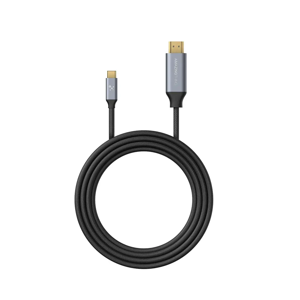Amazingthing Thunder Pro Type-C to HDMI Kablo, 4K 60Hz 1.5 m