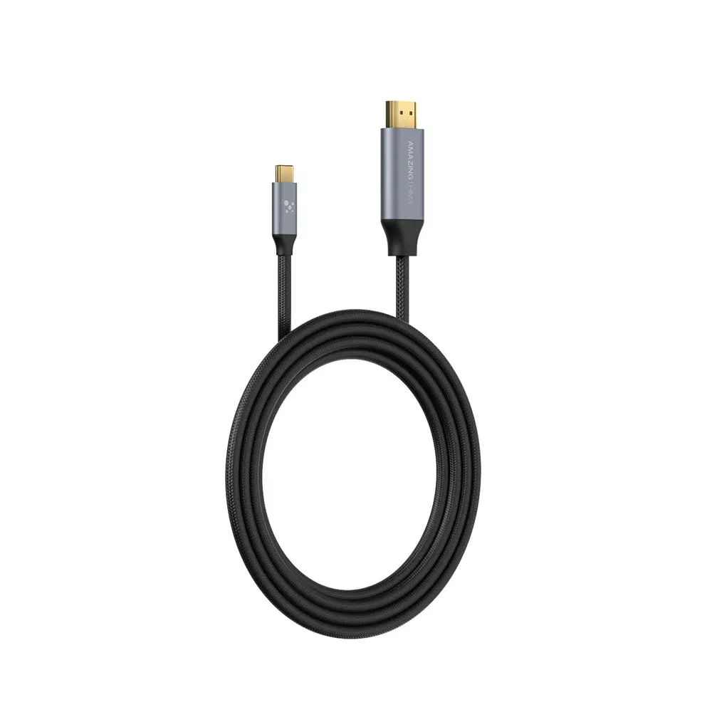 Amazingthing Thunder Pro Type-C to HDMI Kablo, 4K 60Hz 1.5 m