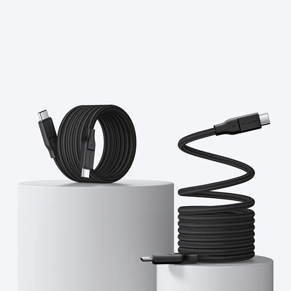 Amazingthing Magcord Type-C to Type-C PD Şarj ve Data Kablosu 60W 1.2 m