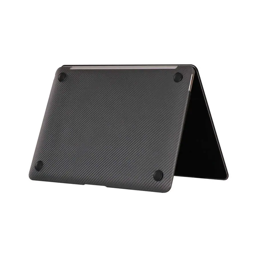 MacBook Air 13.3" Karbon Fiber Tasarımlı Koruyucu Kılıf - Zore MSoft