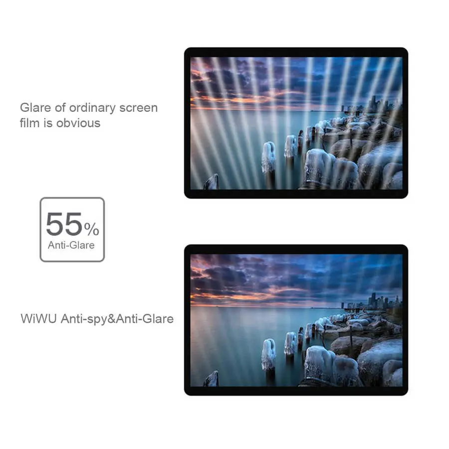 MacBook Pro 13" Gizlilik Filtreli Manyetik Ekran Koruyucu - Wiwu Privacy