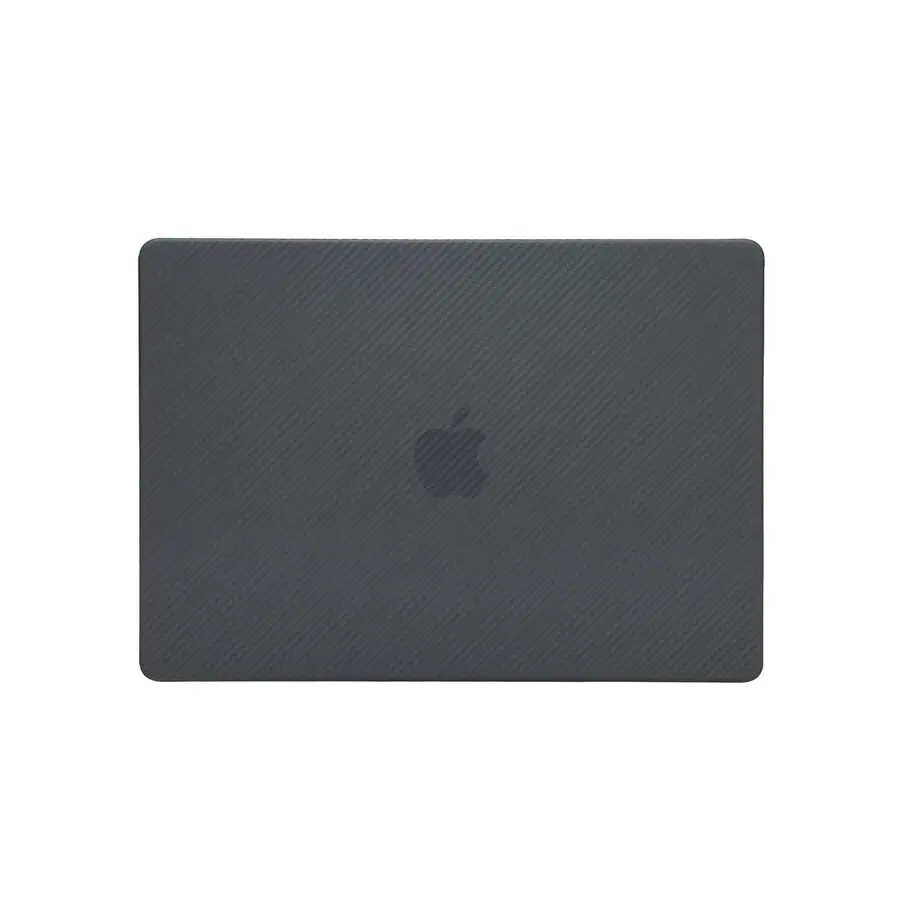 MacBook Pro 13" (2020) Karbon Fiber Tasarımlı Koruyucu Kapak - Zore MSoft