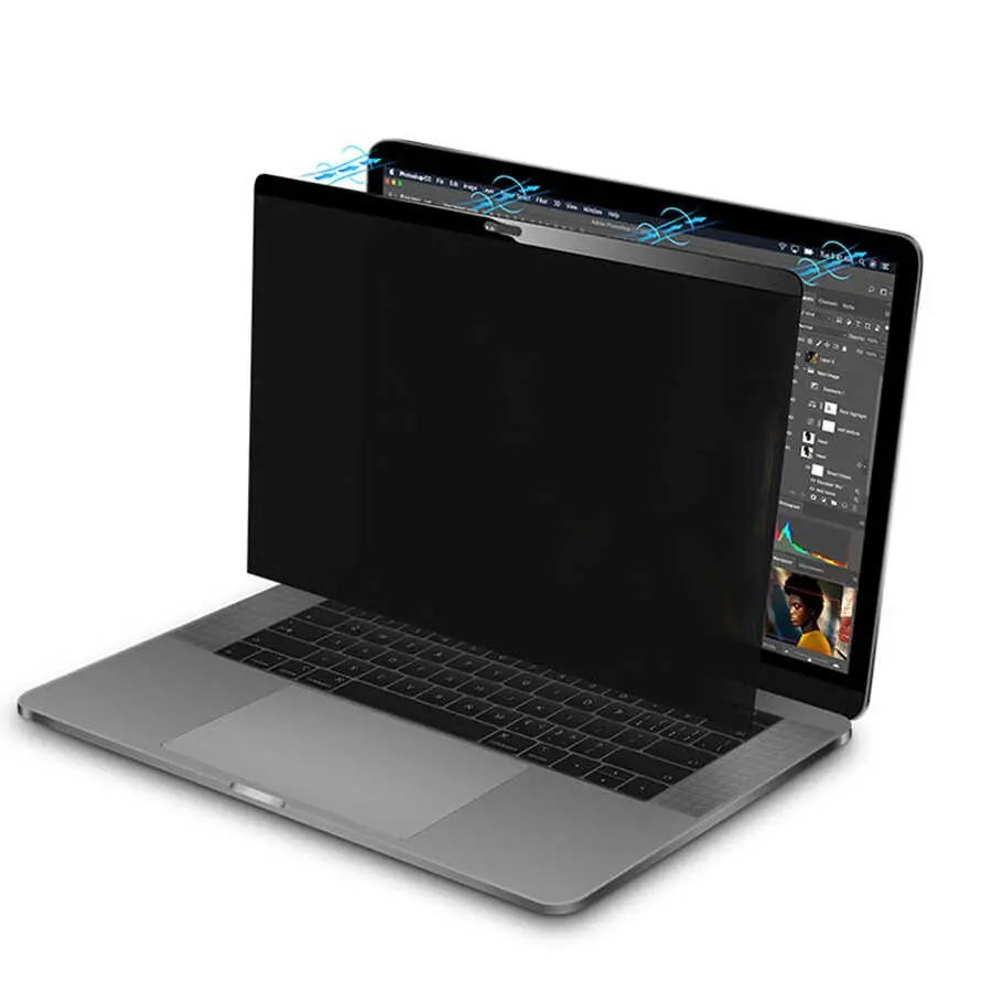 MacBook Pro 16" (2019) Gizlilik Filtreli Ekran Koruyucu - Wiwu