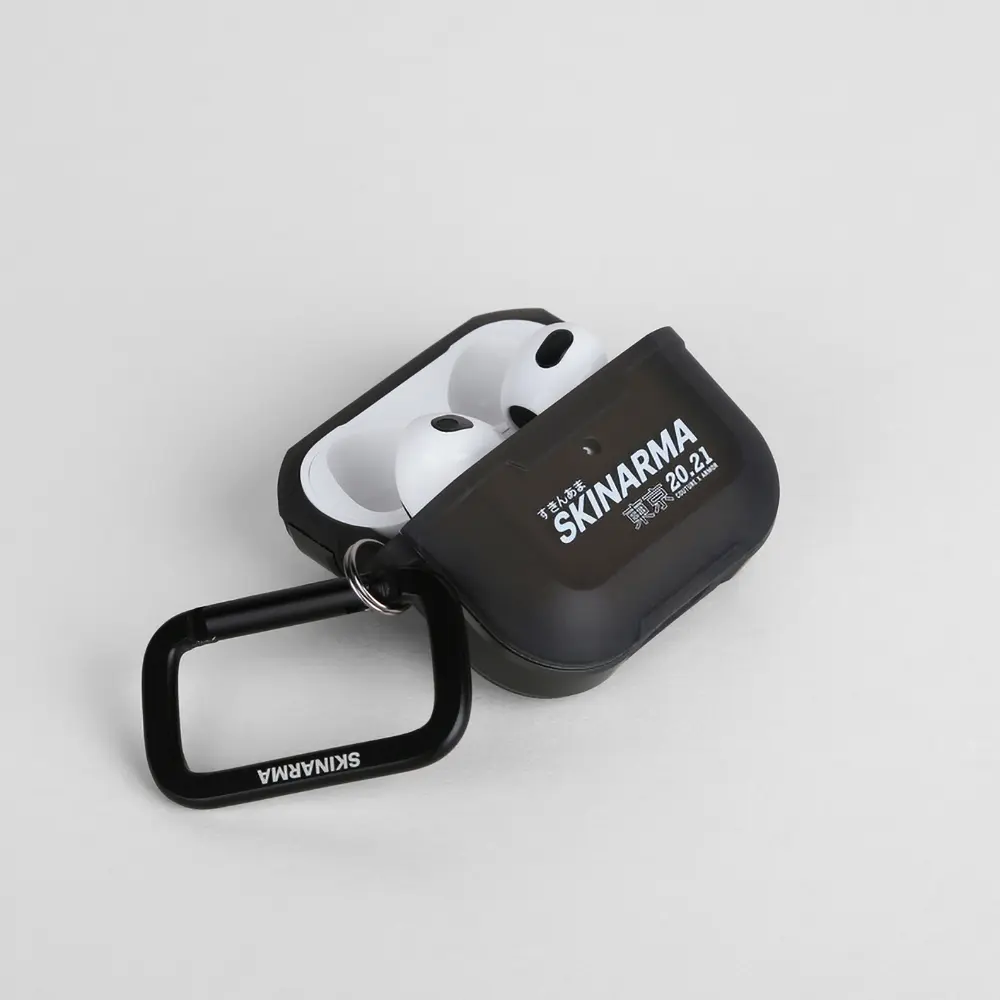 AirPods 3 Kılıf, Kablosuz Şarj Uyumlu Transparan Mat Tasarım - Skinarma Kinzoku
