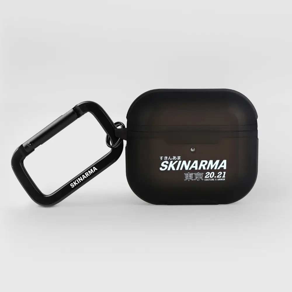 AirPods 3 Kılıf, Kablosuz Şarj Uyumlu Transparan Mat Tasarım - Skinarma Kinzoku