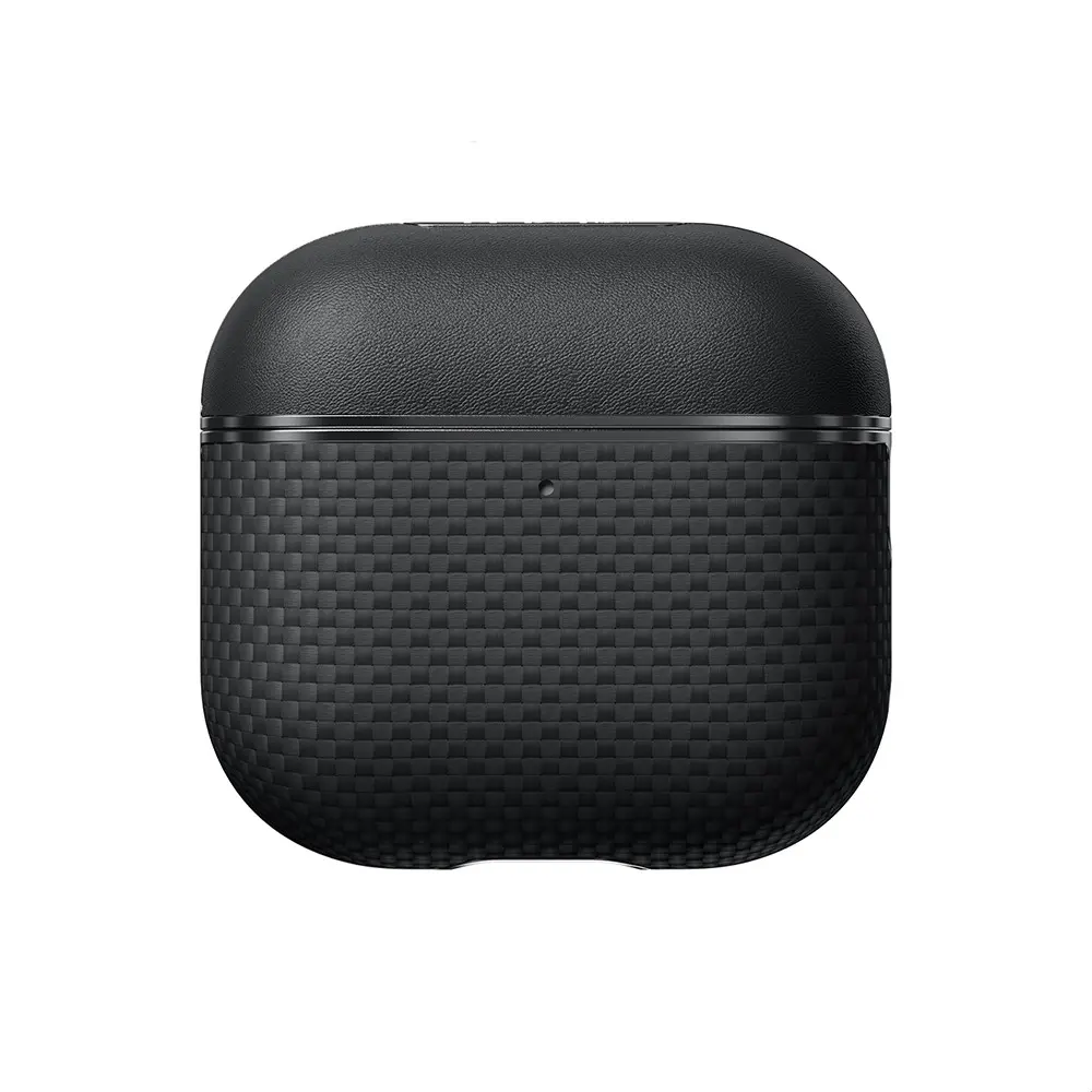 AirPods 4 Uyumlu 1500D Aramid Fiber Kılıf - Pitaka Ultra-Slim Classic