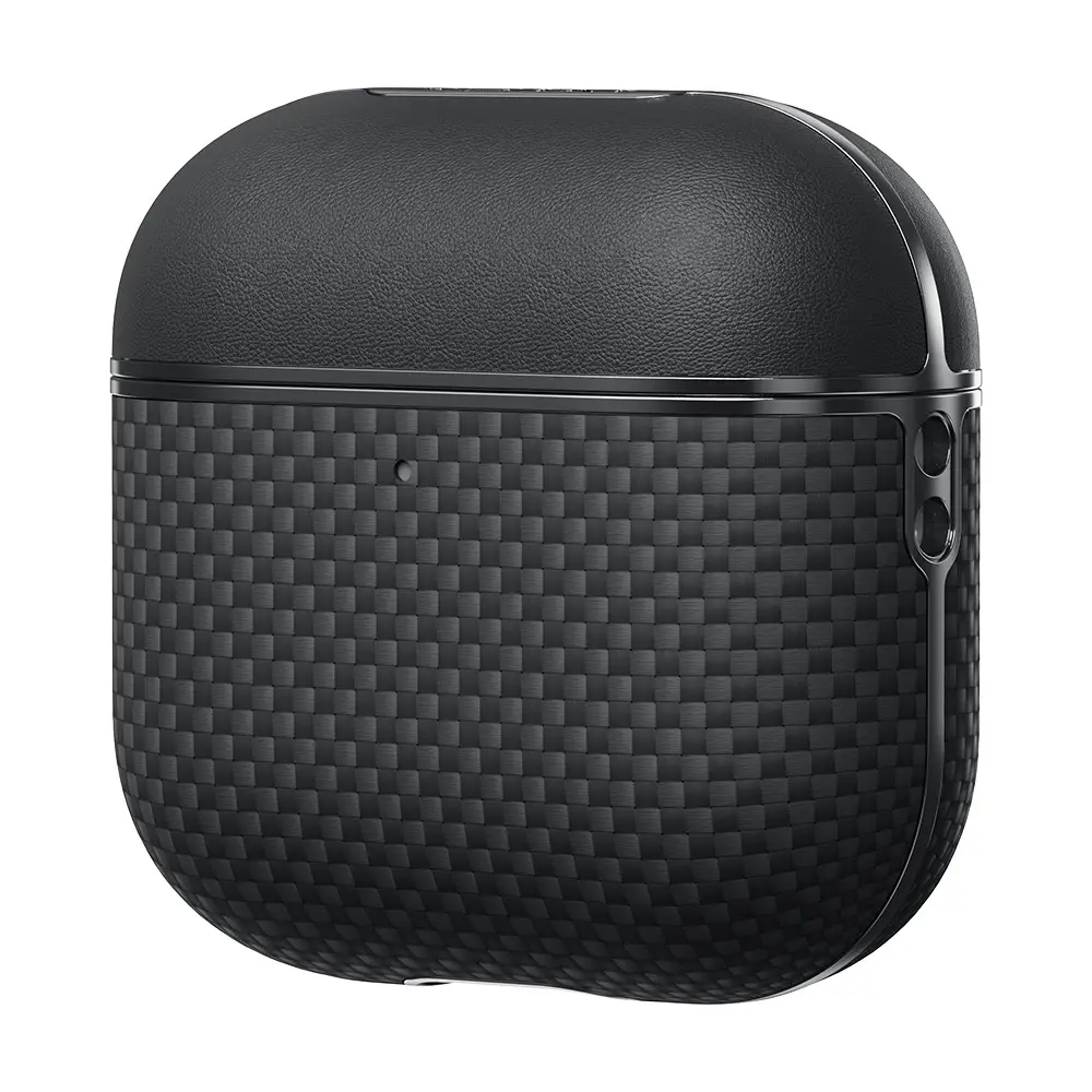 AirPods 4 Uyumlu 1500D Aramid Fiber Kılıf - Pitaka Ultra-Slim Classic