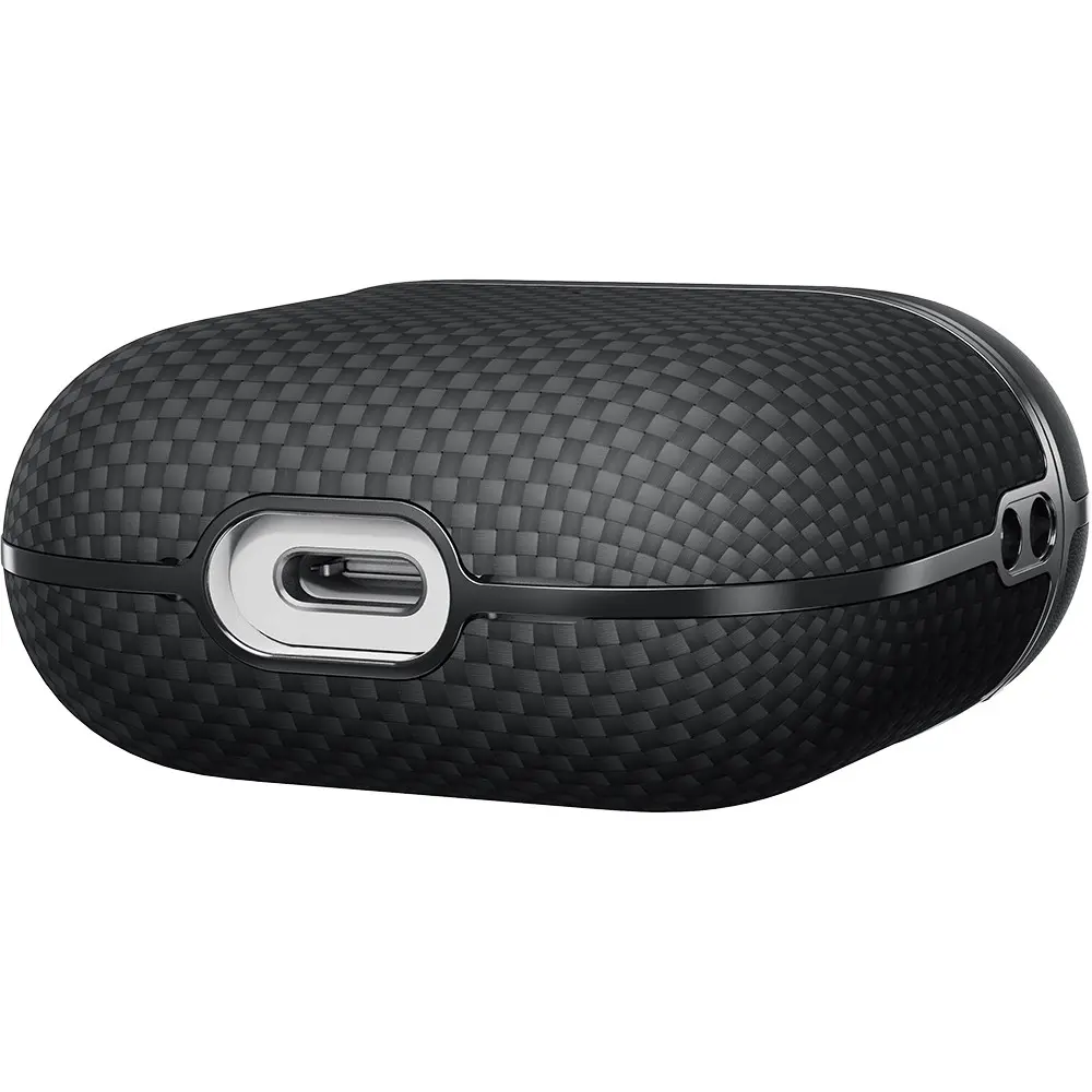 AirPods 4 Uyumlu 1500D Aramid Fiber Kılıf - Pitaka Ultra-Slim Classic