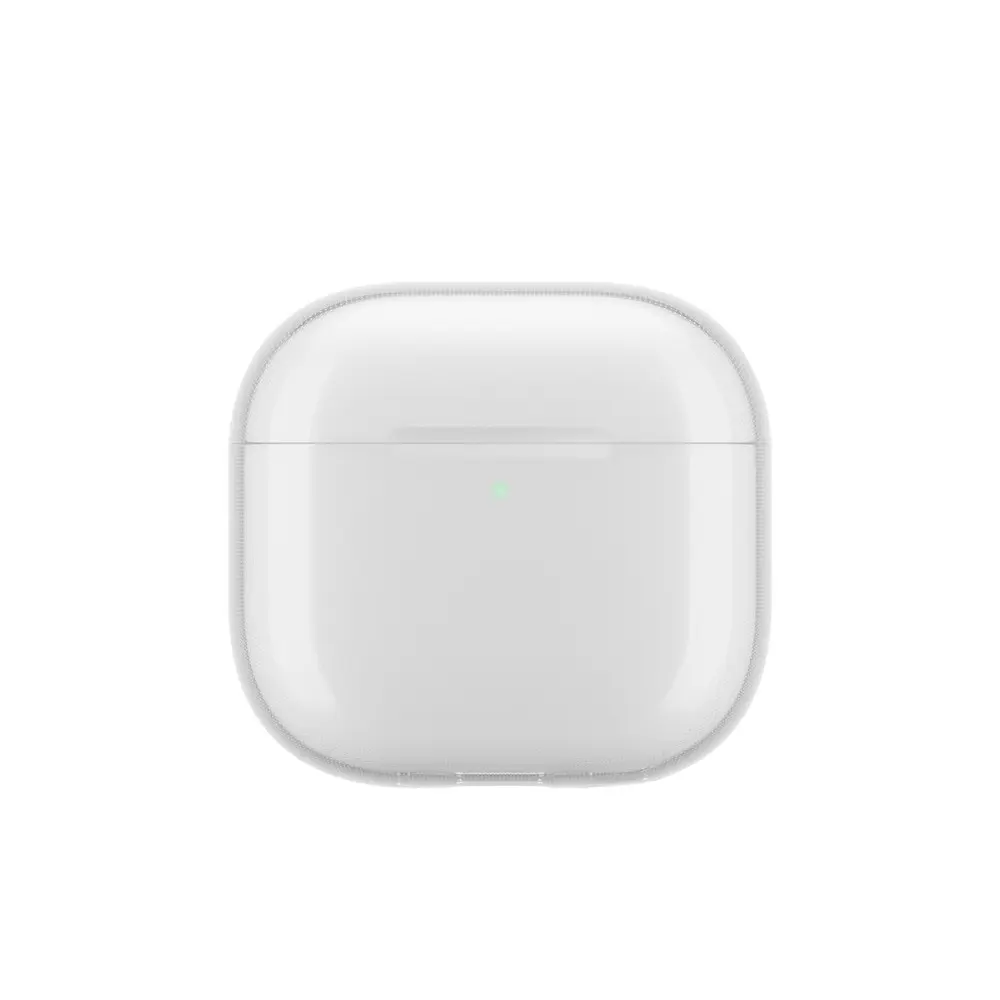 AirPods 4 Şeffaf Silikon Kılıf, Qi ve MagSafe Şarj Uyumlu - Native Union RE Clear