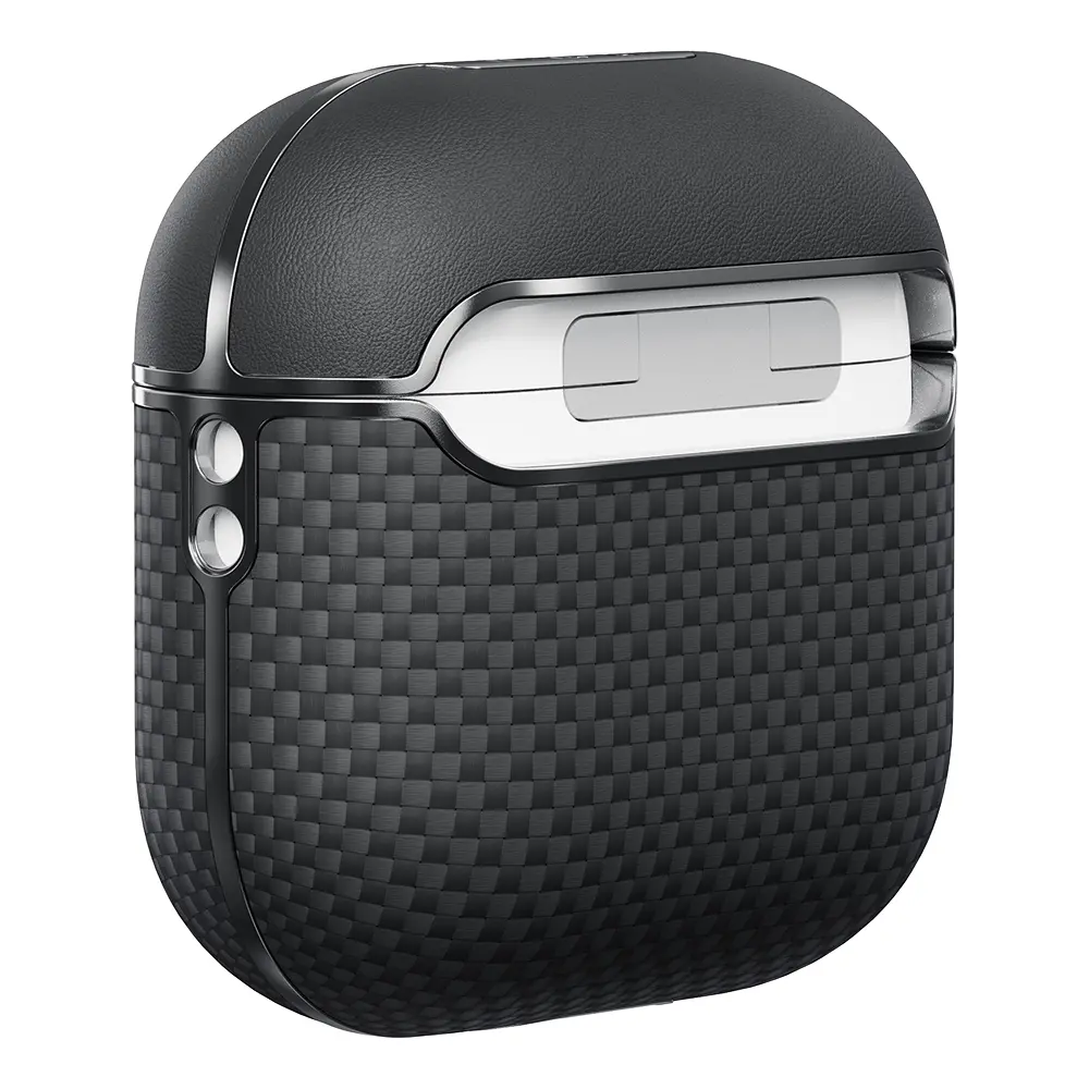 AirPods Pro 2 Uyumlu MagSafe Kılıf - Pitaka Ultra-Slim Classic Aramid Fiber