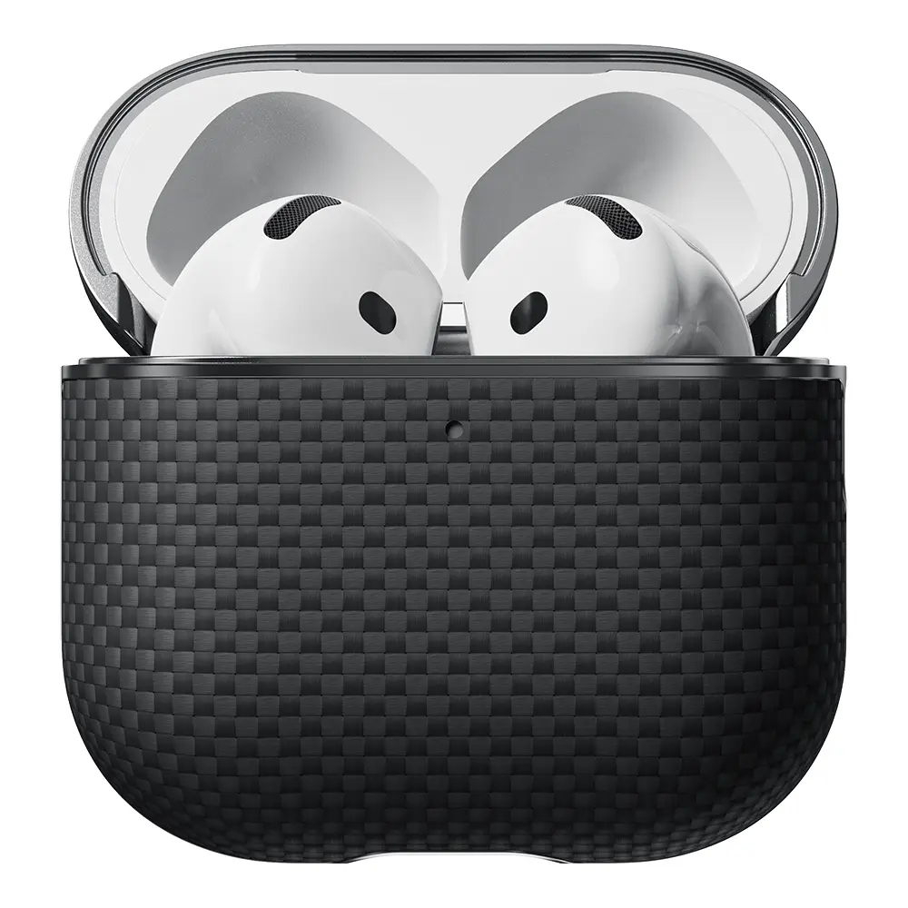 AirPods Pro 2 Uyumlu MagSafe Kılıf - Pitaka Ultra-Slim Classic Aramid Fiber
