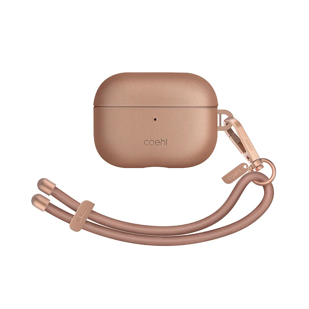 AirPods Pro 2 Kılıf, Askı Aparatlı Vegan Deri Kapak - Coehl Haven