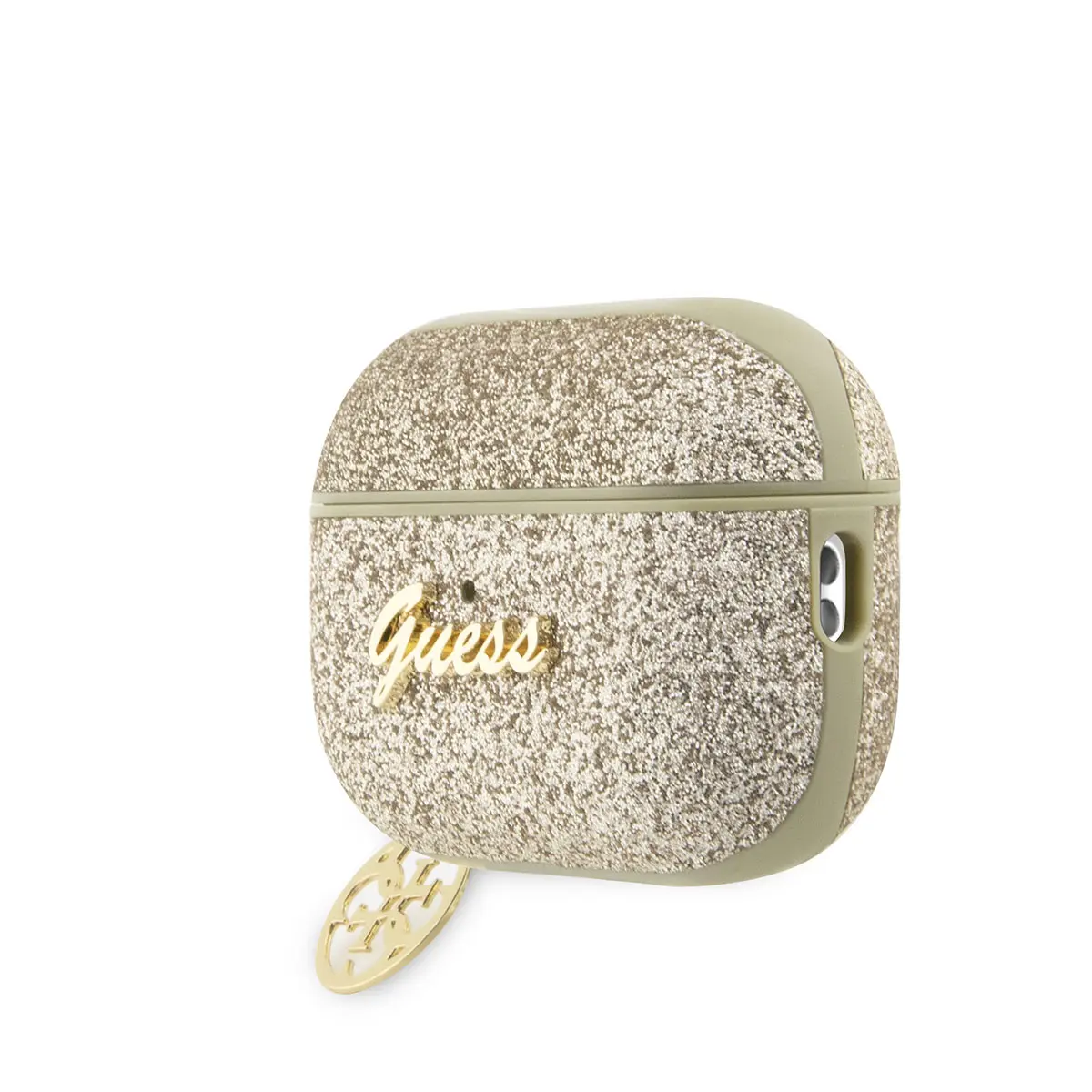 AirPods Pro 2 Kılıf GUESS Glitter 4G Charm Kapak
