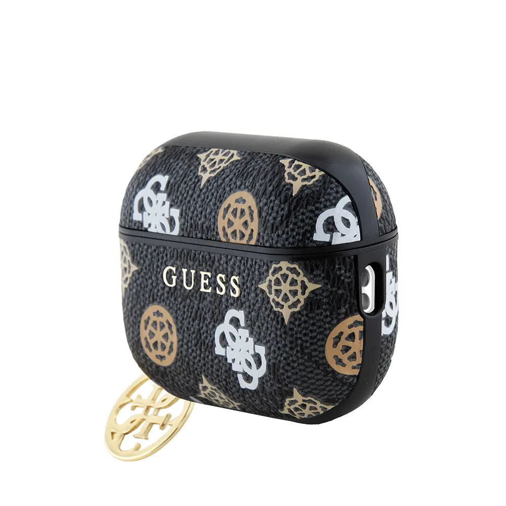 AirPods Pro 2 Kılıf, Guess Lisanslı 4G Desenli Peony Kapak