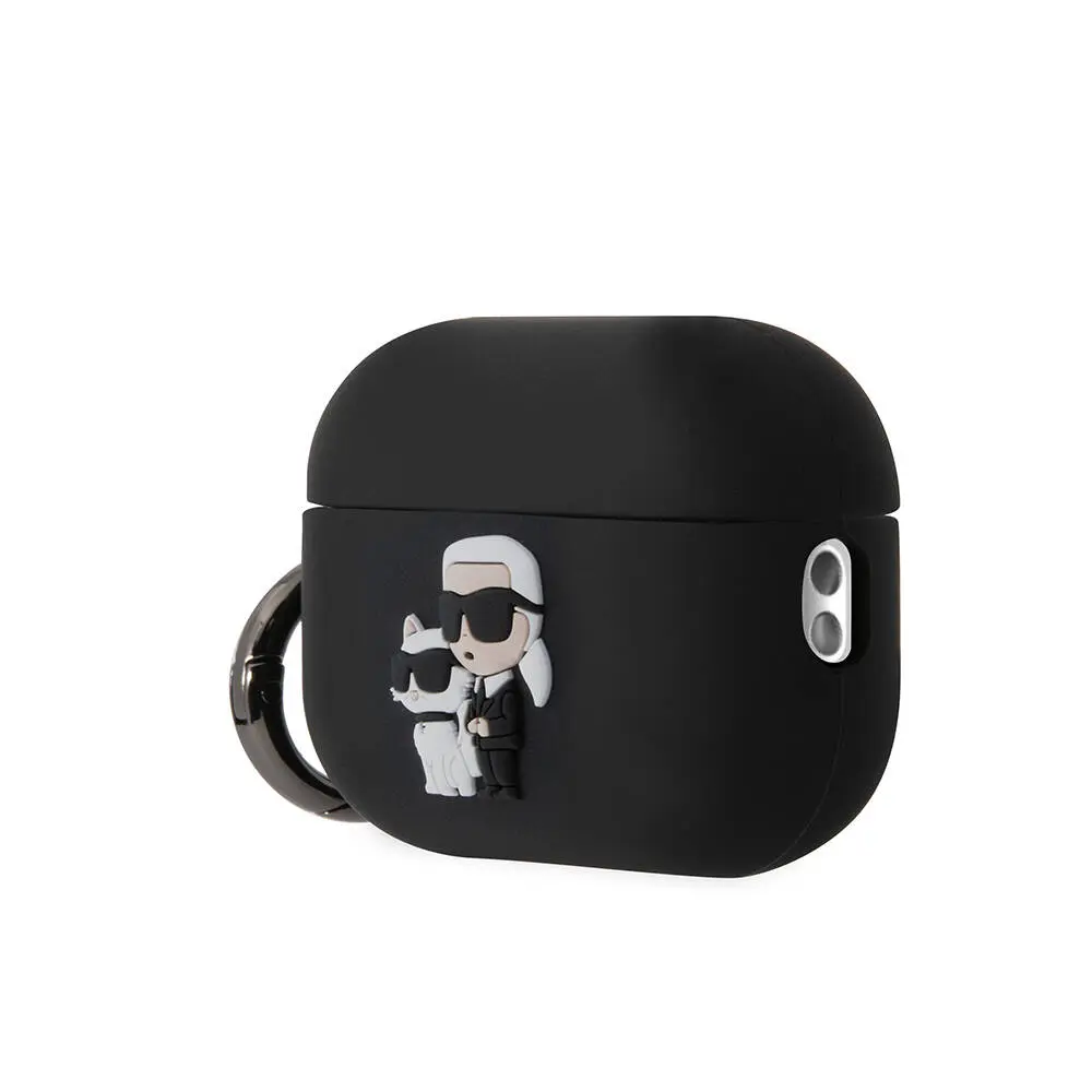 AirPods Pro 2 Uyumlu Silikon Kılıf - Karl Lagerfeld Karl & Choupette
