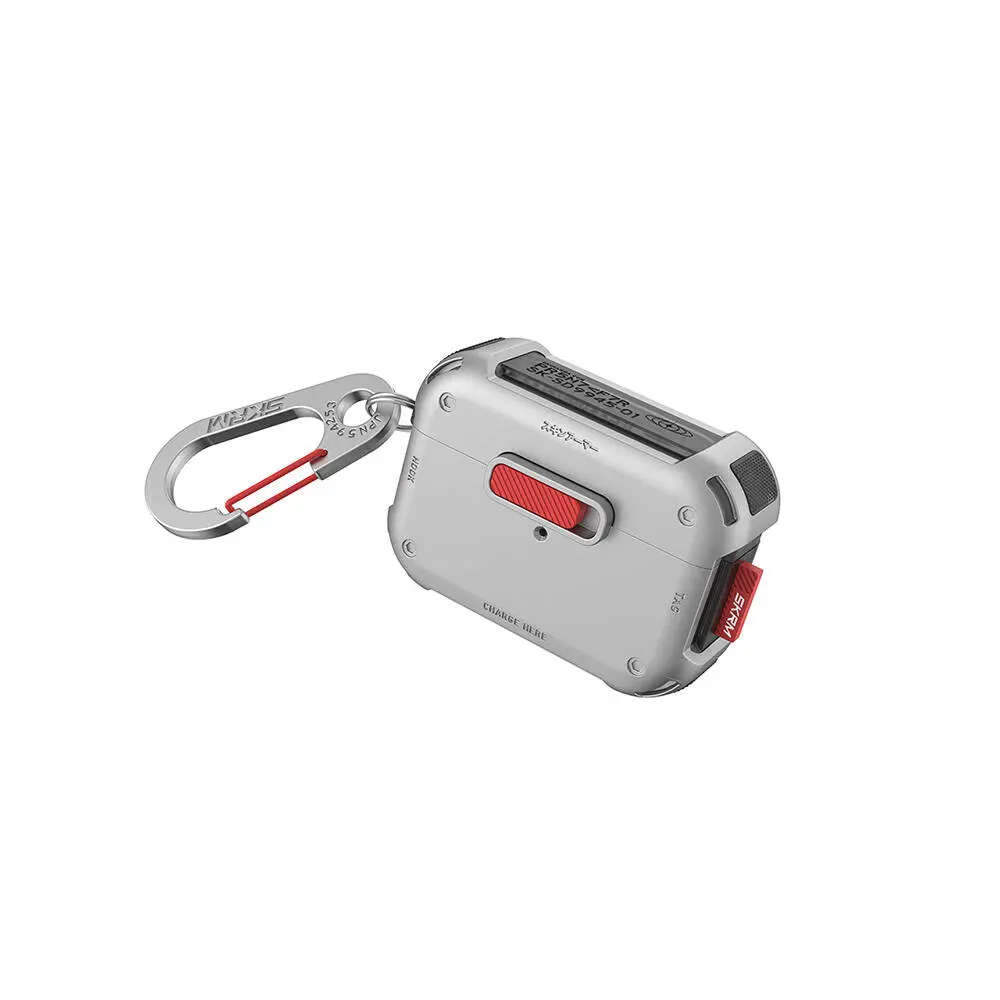 AirPods Pro 2 Manyetik Kilitli Airbagli Kılıf - Skinarma Mecha