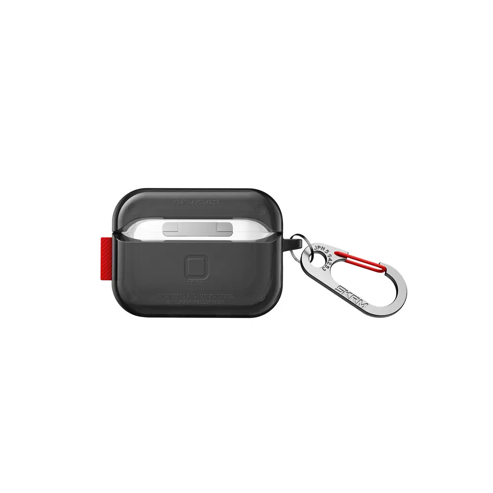 AirPods Pro 2 Şeffaf Renkli Airbagli Kılıf - SkinArma Saido