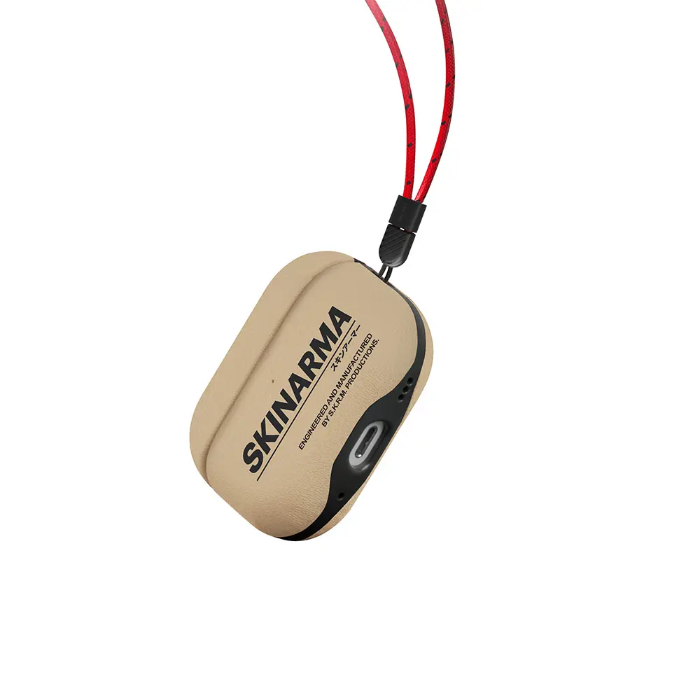 AirPods Pro 2 Uyumlu PU Deri Kılıf - Skinarma Spunk