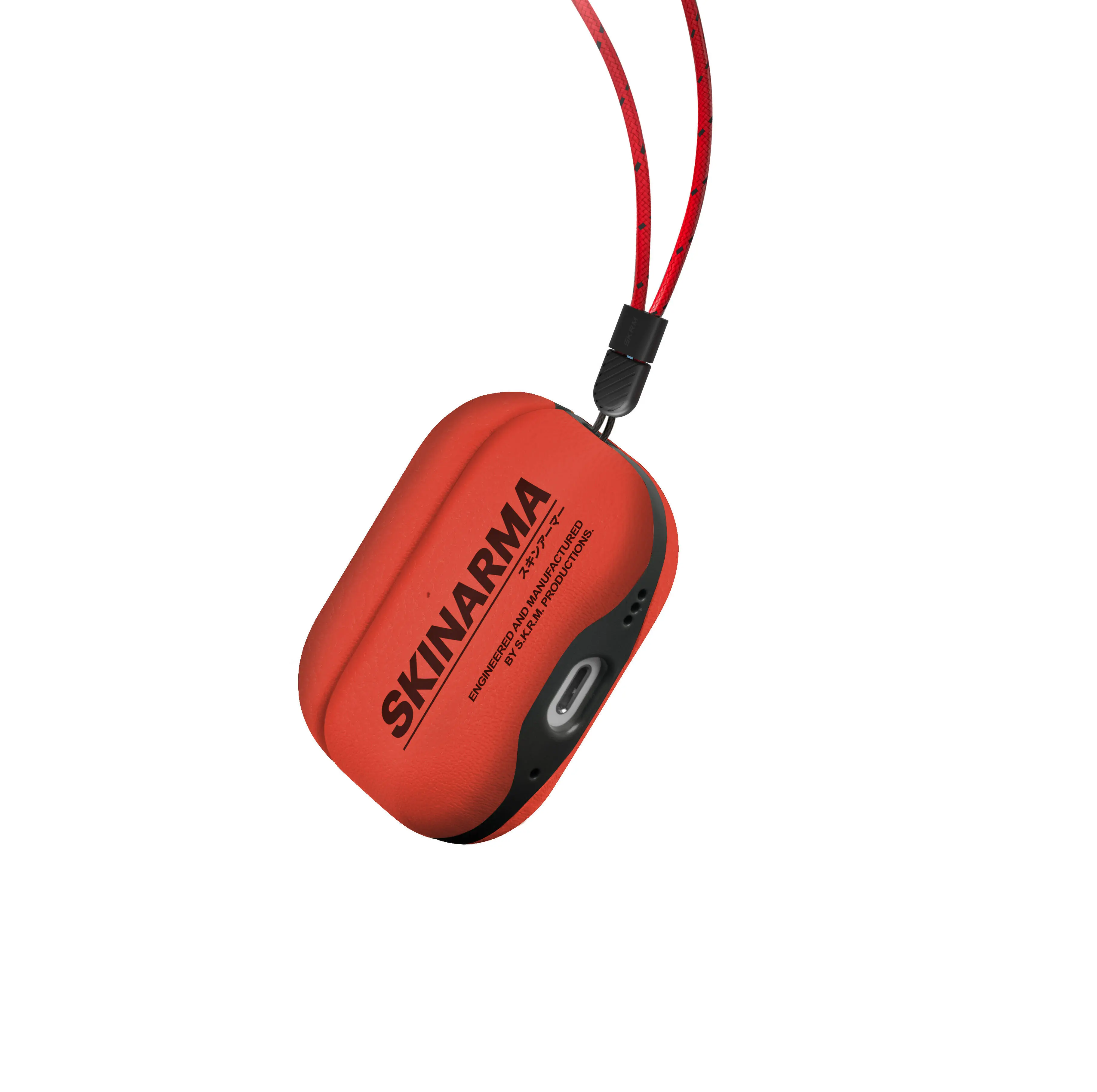 AirPods Pro 2 Uyumlu PU Deri Kılıf - Skinarma Spunk