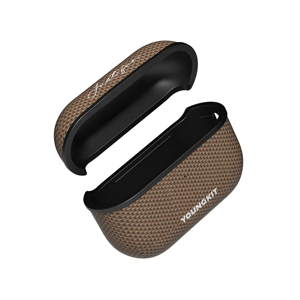 AirPods Pro MagSafe Şarj Özellikli Aramid Fiber Kılıf - Youngkit 1500D Extreme Wing