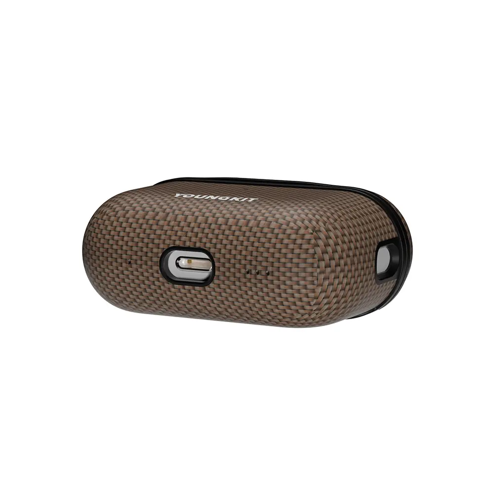 AirPods Pro MagSafe Şarj Özellikli Aramid Fiber Kılıf - Youngkit 1500D Extreme Wing