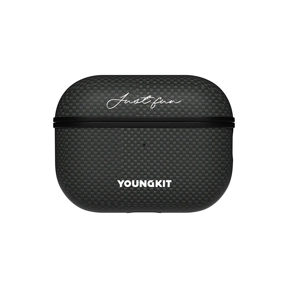 AirPods Pro MagSafe Şarj Özellikli Aramid Fiber Kılıf - Youngkit 1500D Extreme Wing