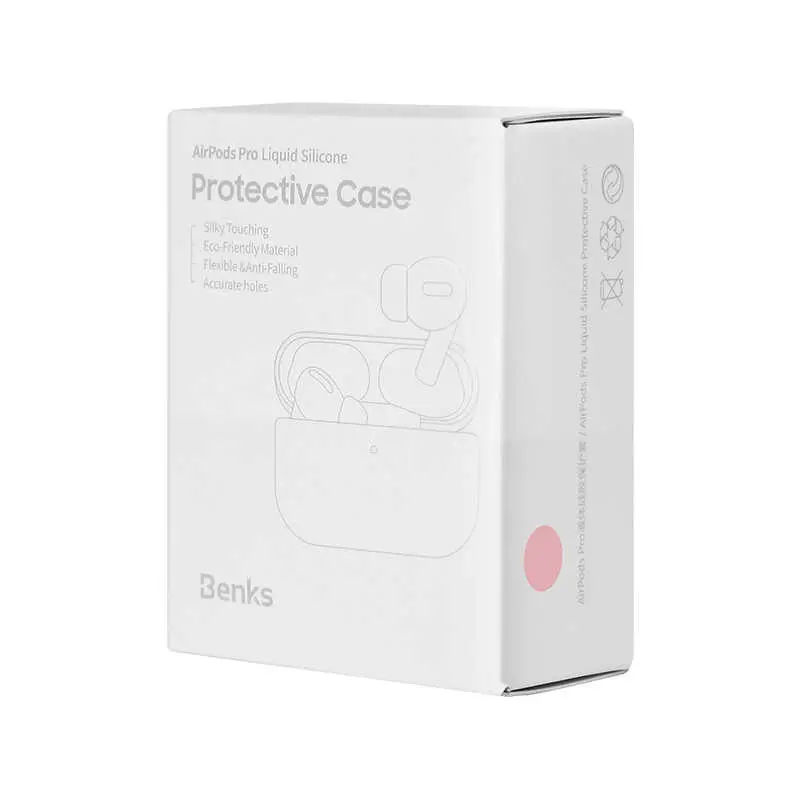 AirPods Pro Kılıf, Darbe Emici Liquid Silikon - Benks